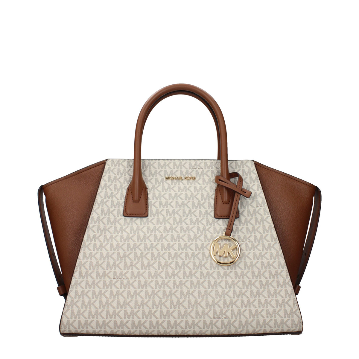 Michael Kors Beige Fabric Handbag - Stylish and Versatile