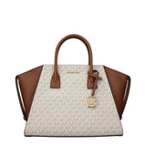 Michael Kors Beige Fabric Handbag - Stylish and Versatile