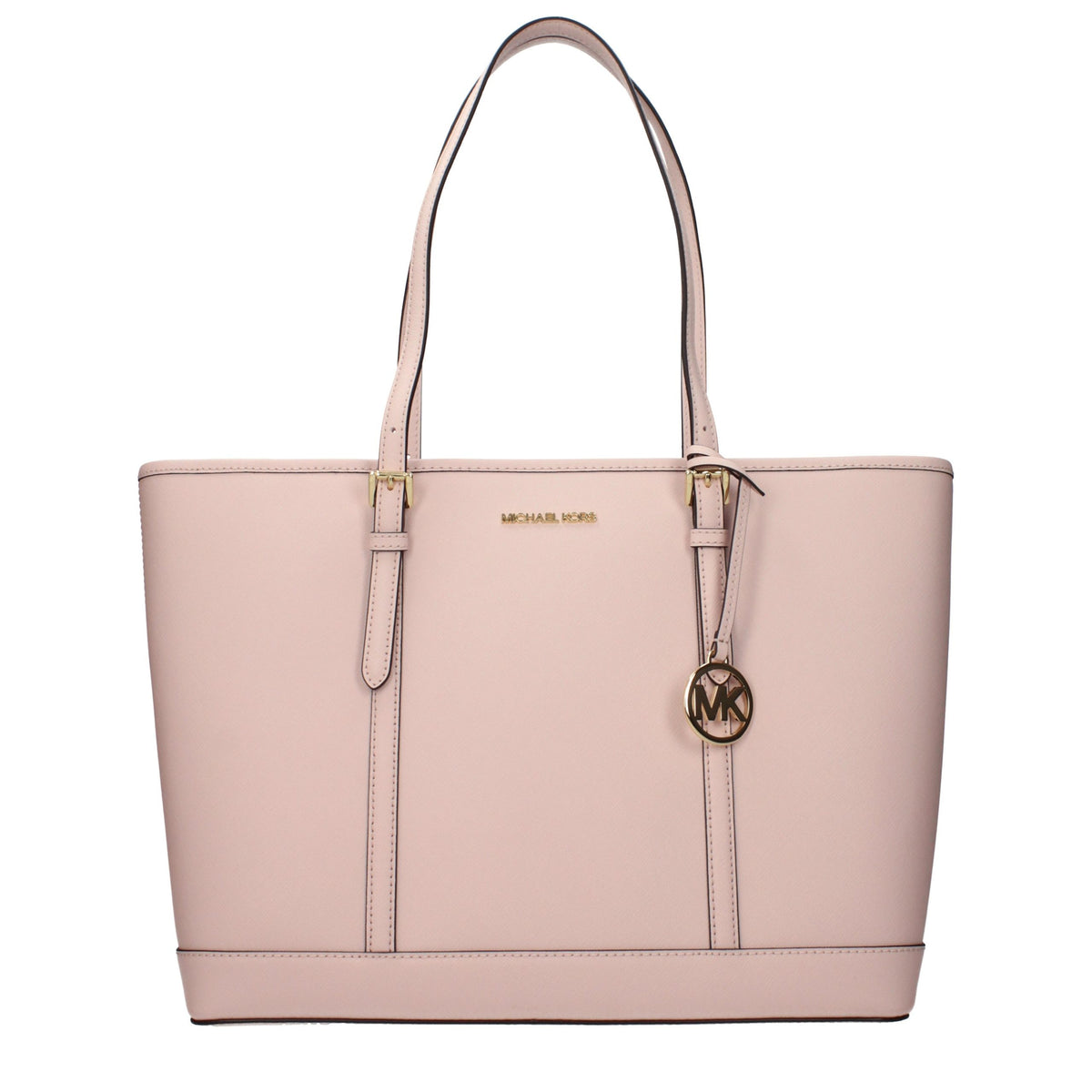 Michael Kors Pink Leather Shoulder Bag - Stylish & Versatile