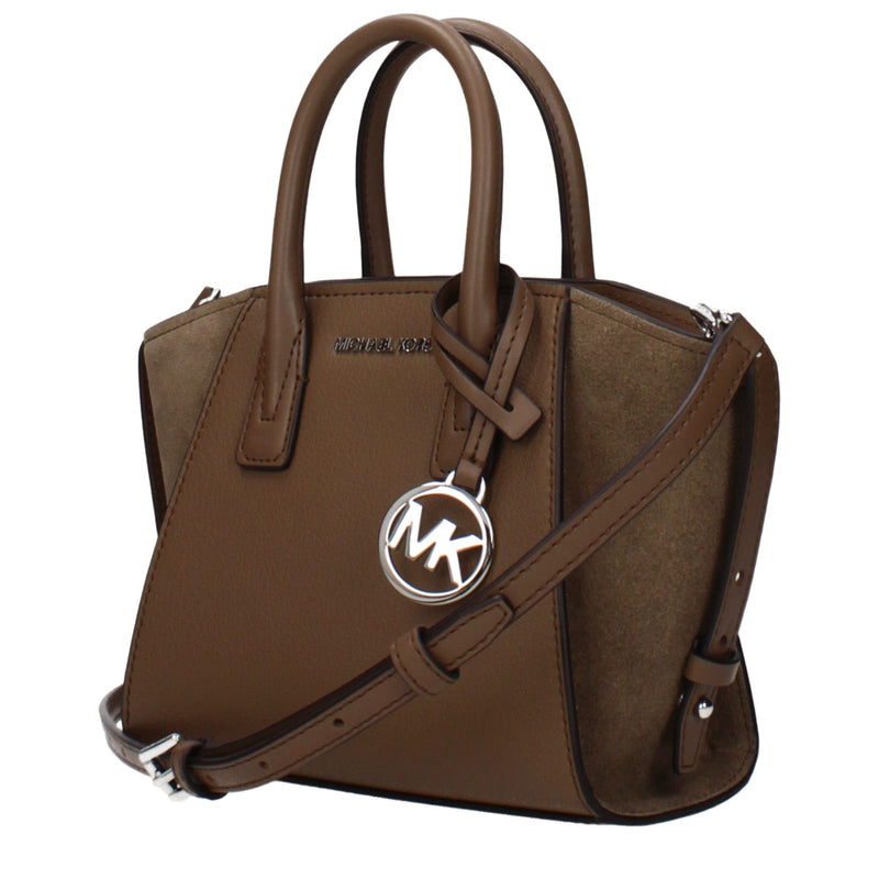 Michael Kors Brown Leather Handbag - Stylish and Versatile