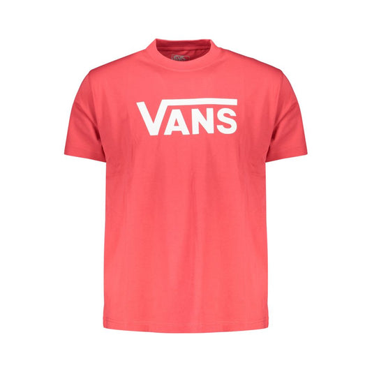 Vans Rood Katoenen Heren T-shirt
