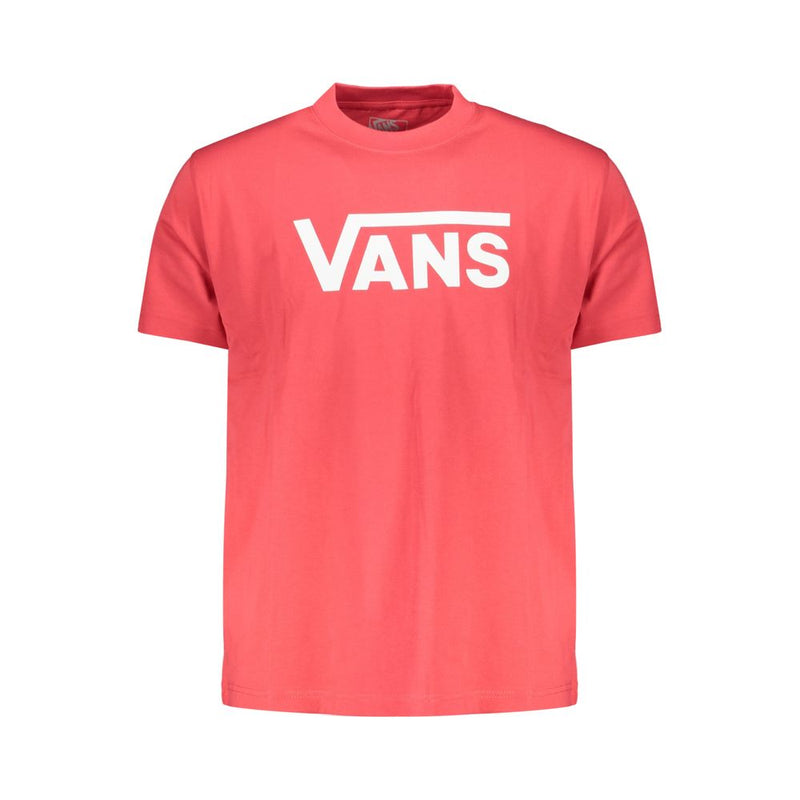 Vans Rood Katoenen Heren T-shirt