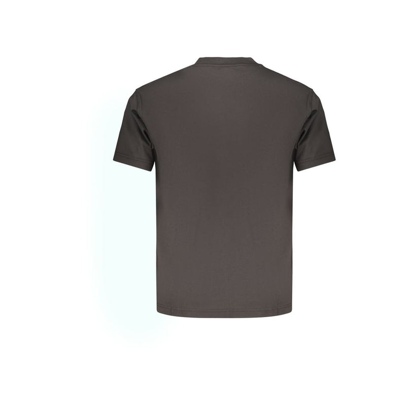 Vans Black Cotton Men T-Shirt - Iconic Streetwear Essential