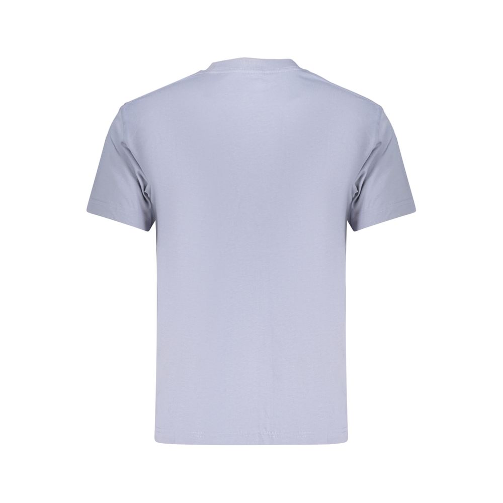 Vans Blue Cotton Men's T-Shirt - Iconic Style and Comfort