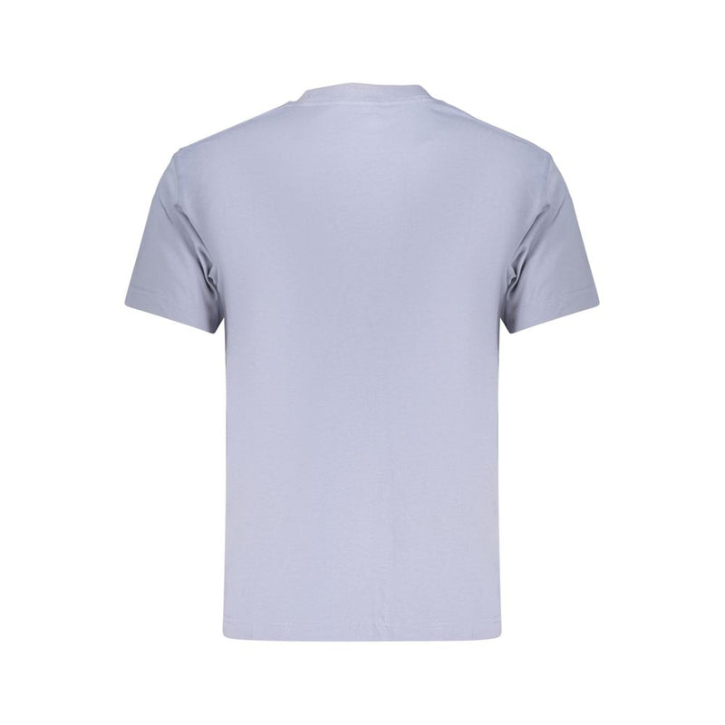 Vans Blue Cotton Men's T-Shirt - Iconic Streetwear Style