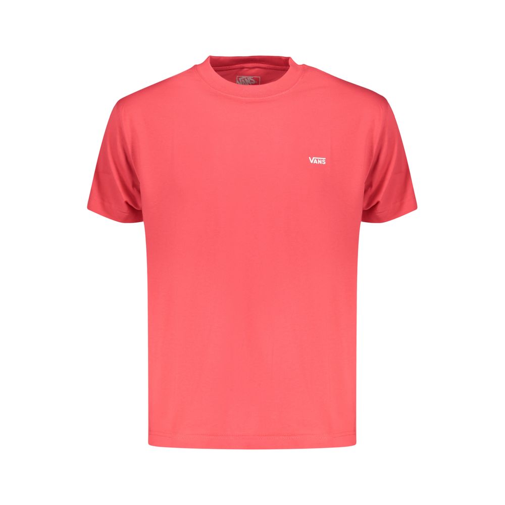 Vans Rosso Cotton Men T-Shirt - Red