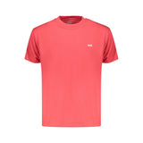 Vans Rosso Cotton Men T-Shirt - Red