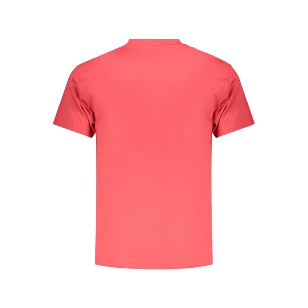 Vans Rosso Cotton Men T-Shirt - Red