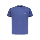 Vans Blue Cotton Men T-Shirt - Casual Cool Style