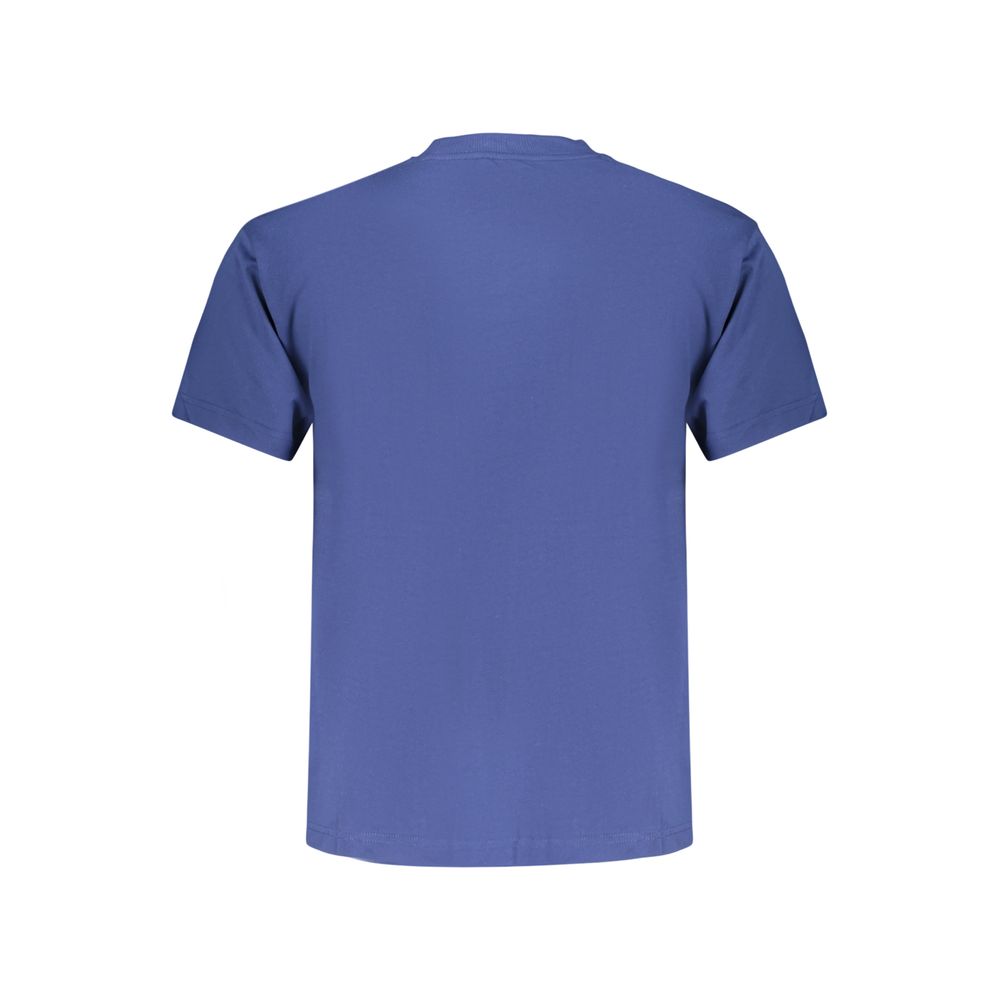 Vans Blue Cotton Men T-Shirt - Casual Cool Style