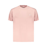 Vans Pink Cotton Men T-Shirt - Bold Style & Comfort