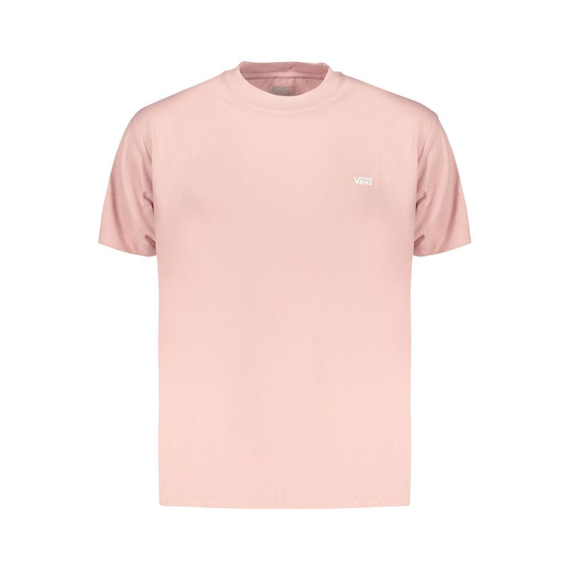 Vans Pink Cotton Men T-Shirt