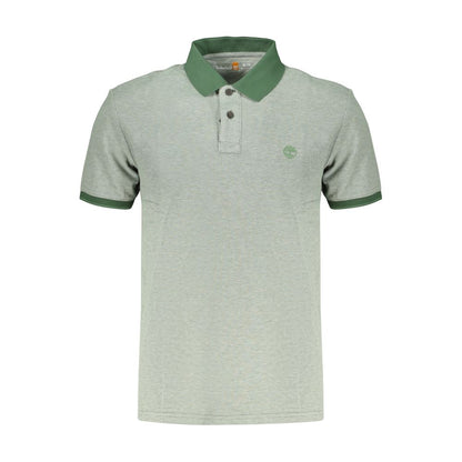 Timberland Groen Katoenen Herenpoloshirt