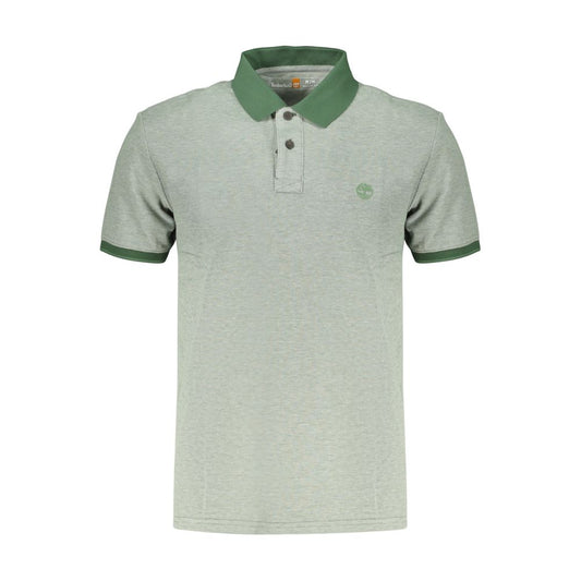 Timberland Groen Katoenen Herenpoloshirt