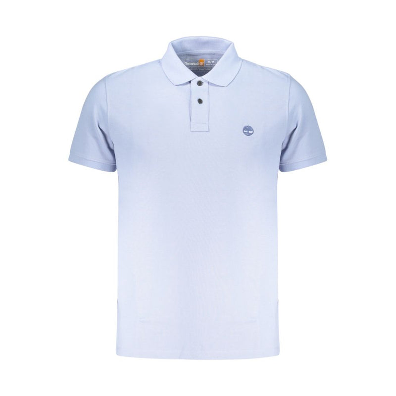 Timberland Azzurro Cotton Men Polo Shirt