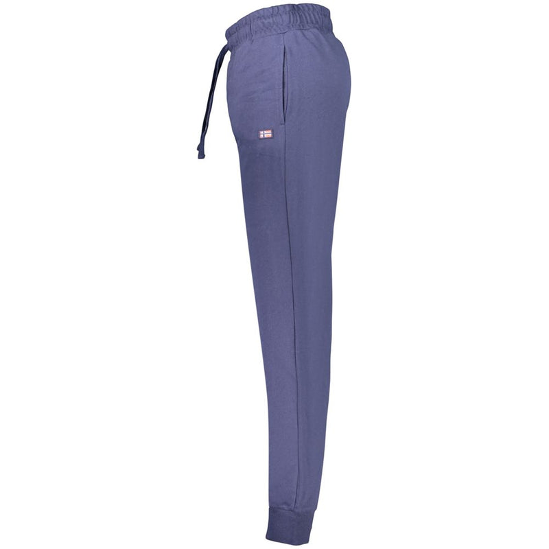 Norway 1963 Blu Cotton Men's Sports Trouser - Comfort & Style