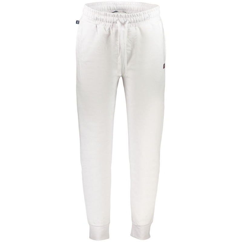 Norway 1963 Bianco Cotton Men's Trackpant - Stylish Athletic Wear
