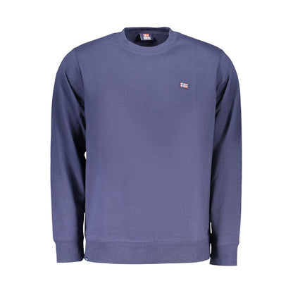 Sweat-shirt homme en coton bleu Norvège 1963