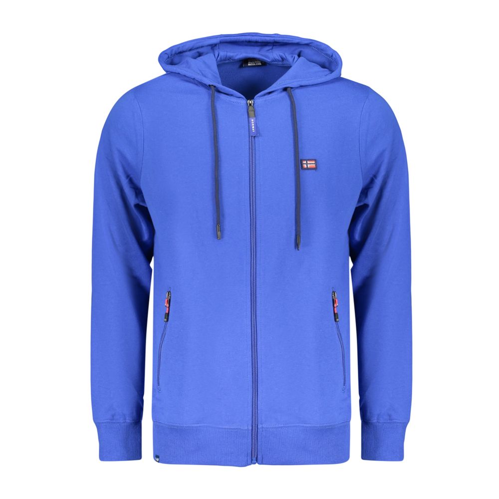 Norway 1963 Blue Cotton Men's Hoodie - Stylish & Comfortable
