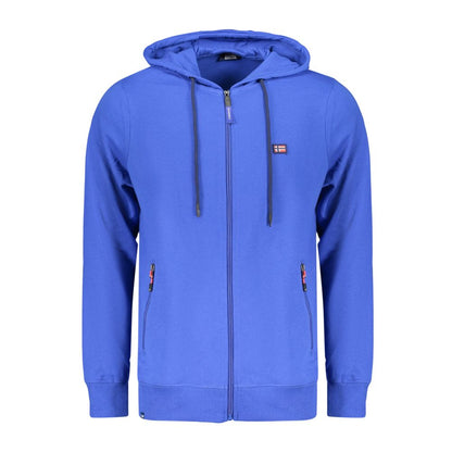 Noorwegen 1963 Blauw Katoen Heren Hoodie