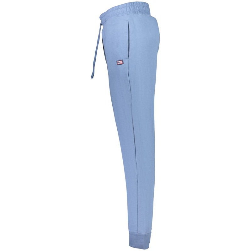 Norway 1963 Blue Cotton Men's Joggers for Ultimate Comfort