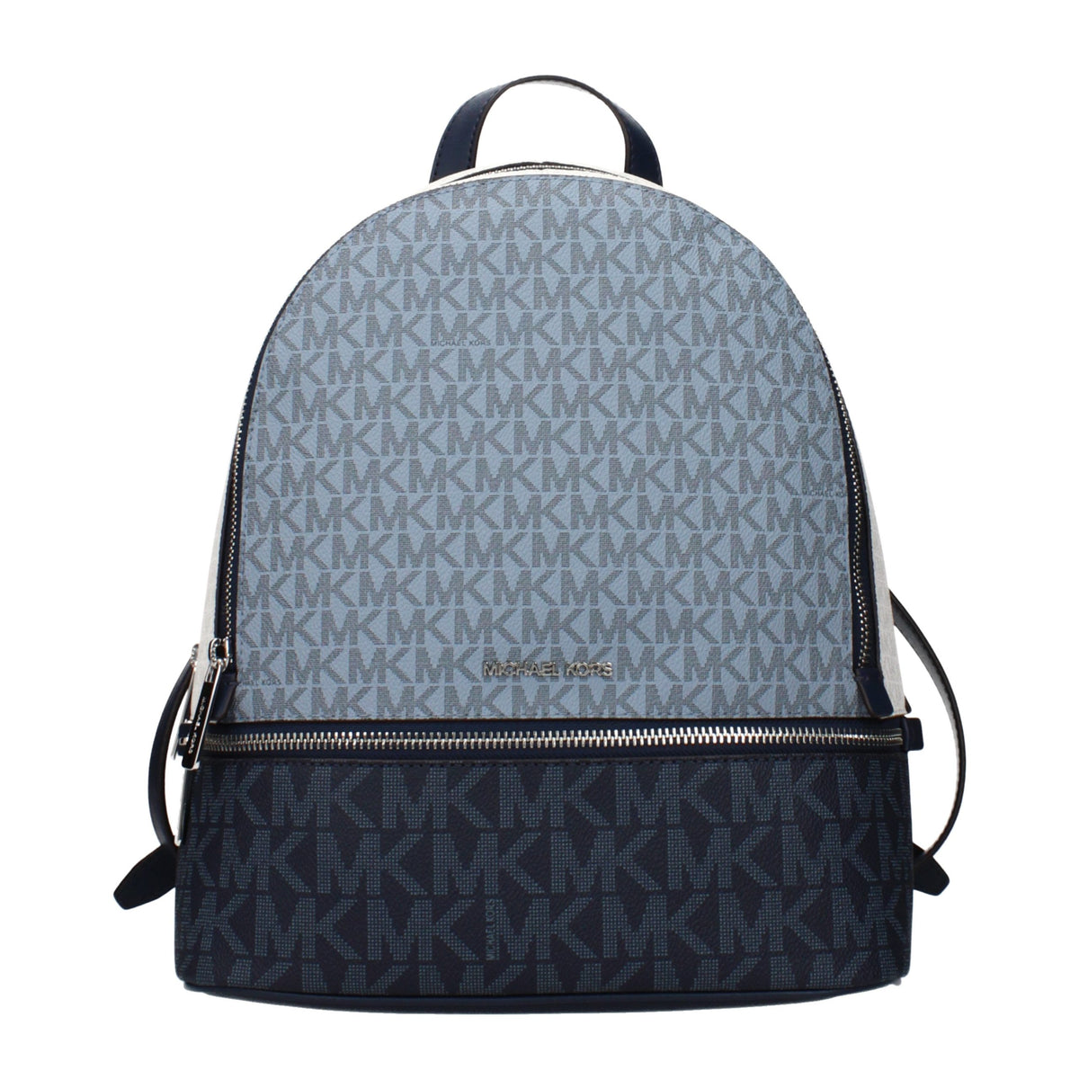 Michael Kors Blue Fabric Backpack - Stylish & Functional