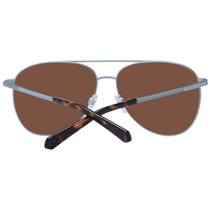 Lunettes de soleil Ted Baker en acier inoxydable argenté