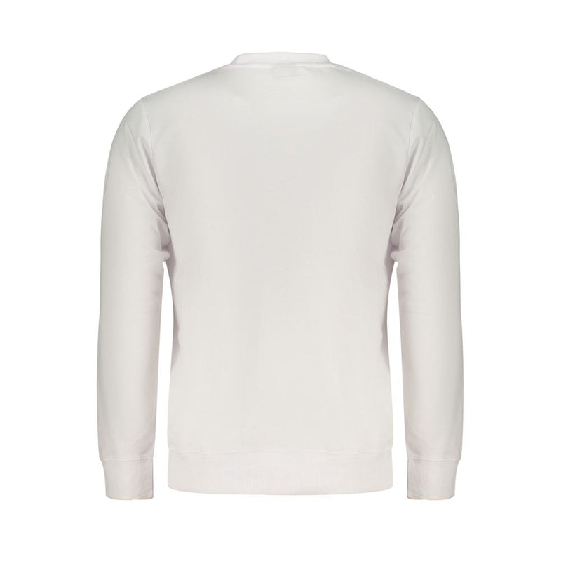 Noorwegen 1963 Bianco Katoenen Heren Sweatshirt