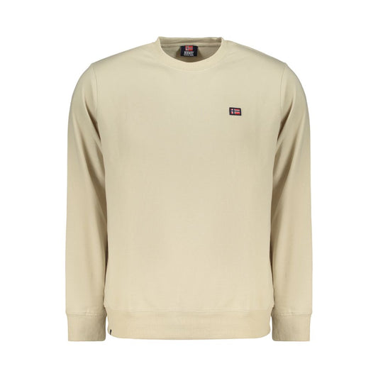 Noorwegen 1963 Beige Katoenen Heren Sweatshirt