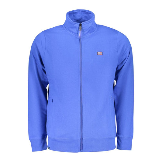Norway 1963 Blue Cotton Men Sweatshirt - Stylish & Comfortable