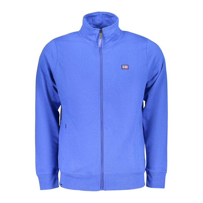 Norway 1963 Blue Cotton Men Sweatshirt - Stylish & Comfortable