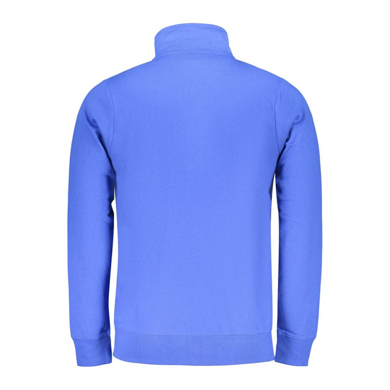 Norway 1963 Blue Cotton Men Sweatshirt - Stylish & Comfortable