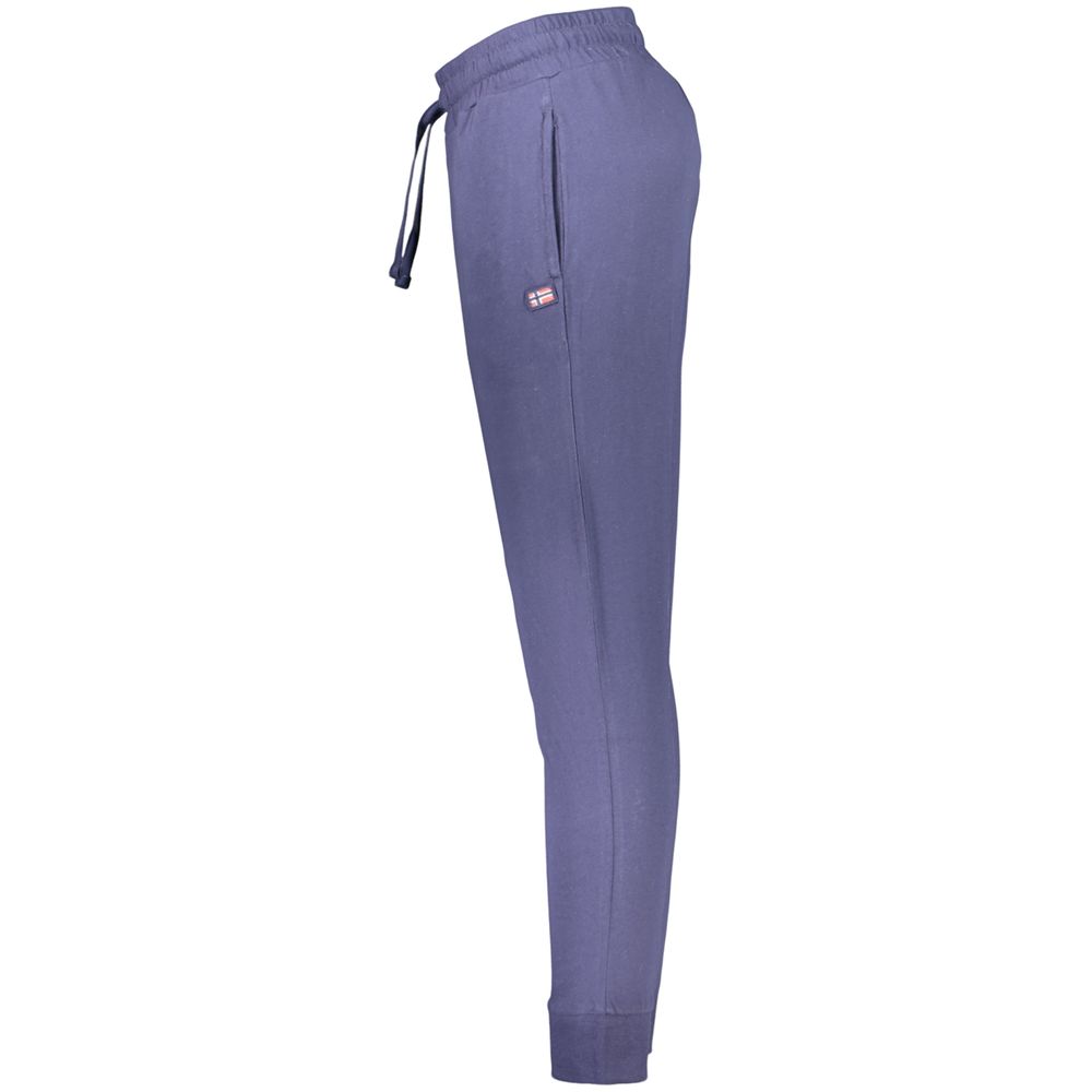 Norway 1963 Blue Cotton Men's Track Pant - Comfortable Sportswear