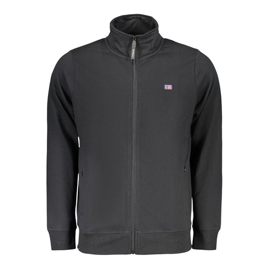 Noorwegen 1963 Zwart Katoenen Herensweatshirt