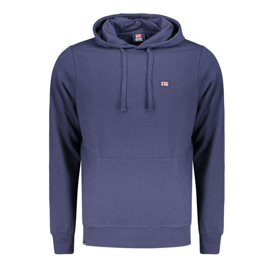 Norway 1963 Blue Cotton Men's Hoodie - Stylish & Comfortable
