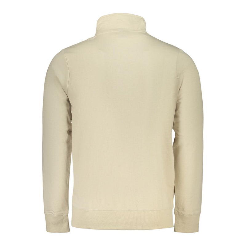 Norway 1963 Beige Cotton Men Sweatshirt - Stylish Comfort