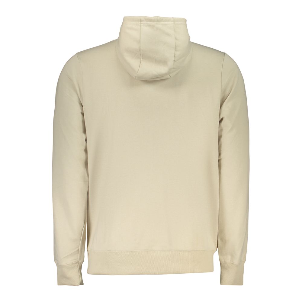 Norvège 1963 Sweat à Capuche Homme en Coton Beige