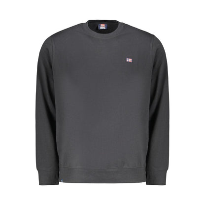 Noorwegen 1963 Zwart Katoen Heren Sweatshirt