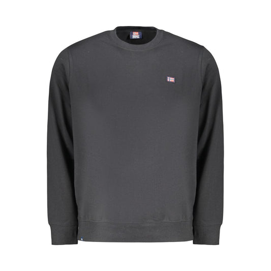 Noorwegen 1963 Zwart Katoen Heren Sweatshirt