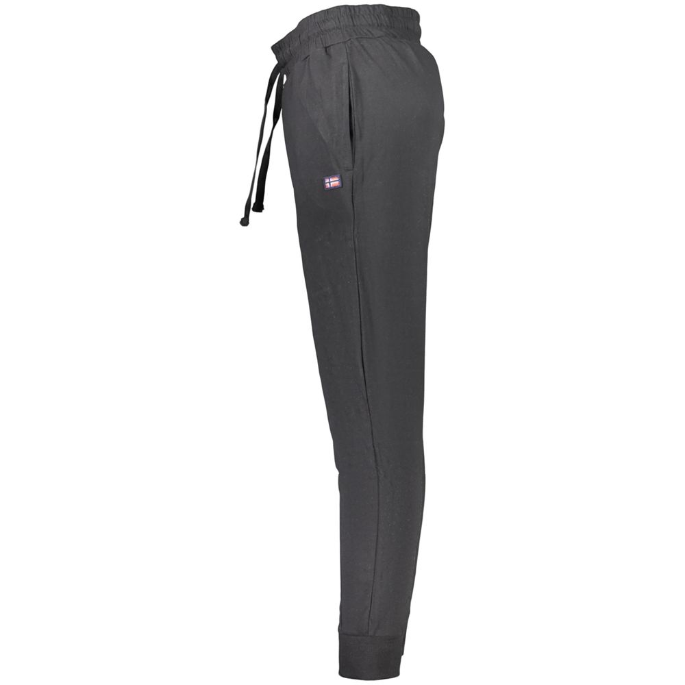 Norway 1963 Black Cotton Men's Trousers - Stylish & Comfortable