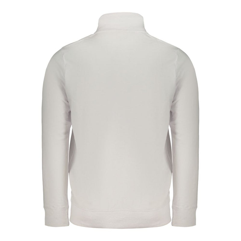 Noorwegen 1963 Bianco Katoenen Heren Sweatshirt
