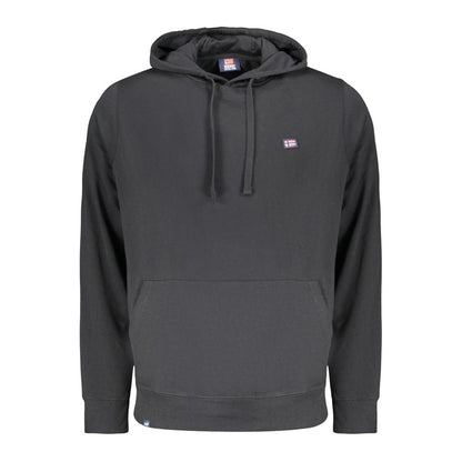 Noorwegen 1963 Zwart Katoenen Heren Sweatshirt
