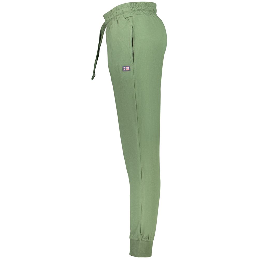 Norvège 1963 Pantalon de sport homme en coton vert Veronese