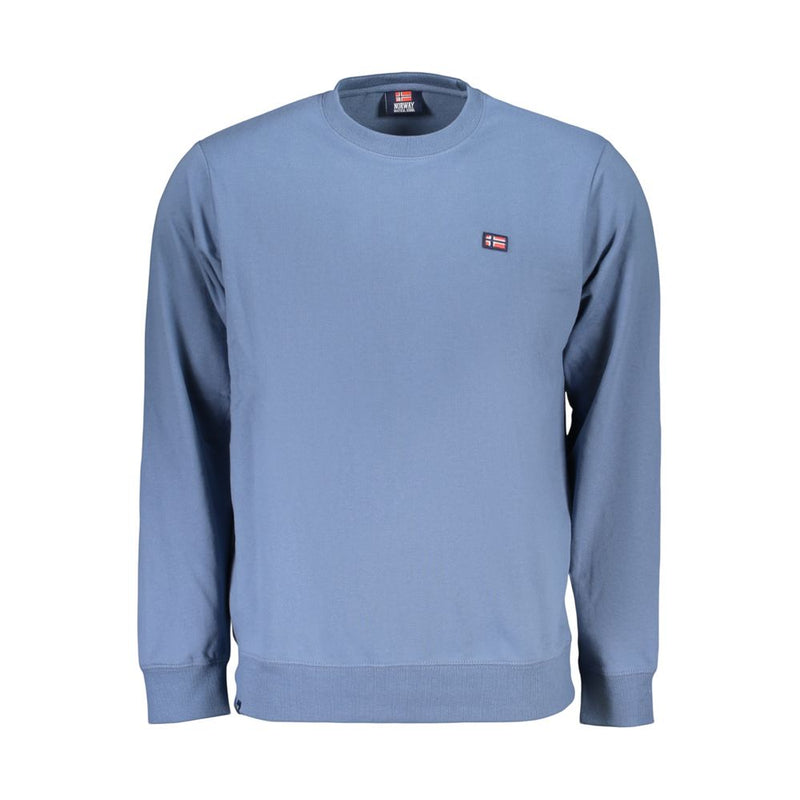 Noorwegen 1963 Verde Katoenen Hoodie voor heren