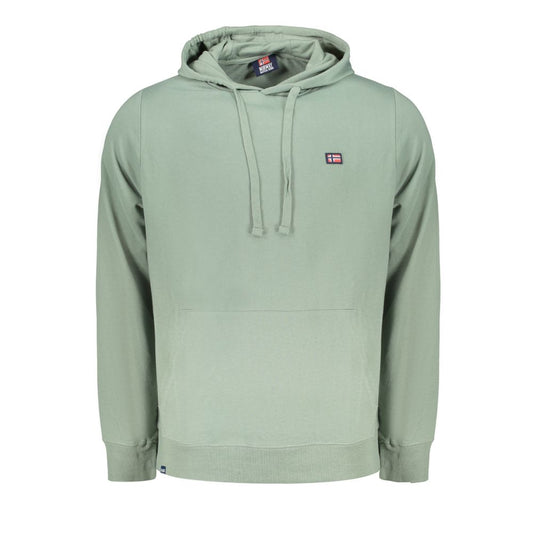 Noorwegen 1963 Verde Katoenen Heren Sweatshirt