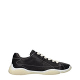 Prada Black Leather Sneakers for Women