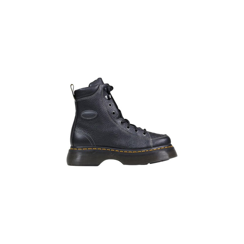 Dr. Martens Buzz 8i Black Leather Ankle Boots for Women