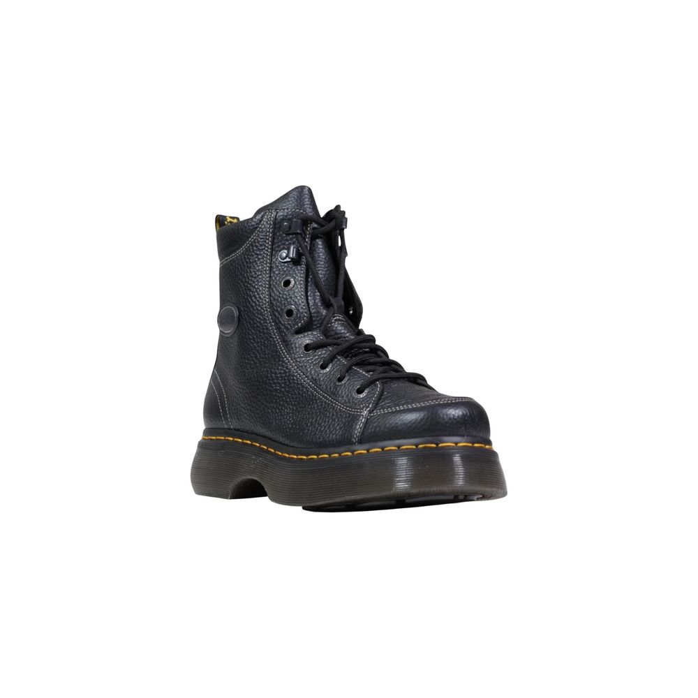 Dr. Martens Buzz Black Leather Ankle Boots for Women