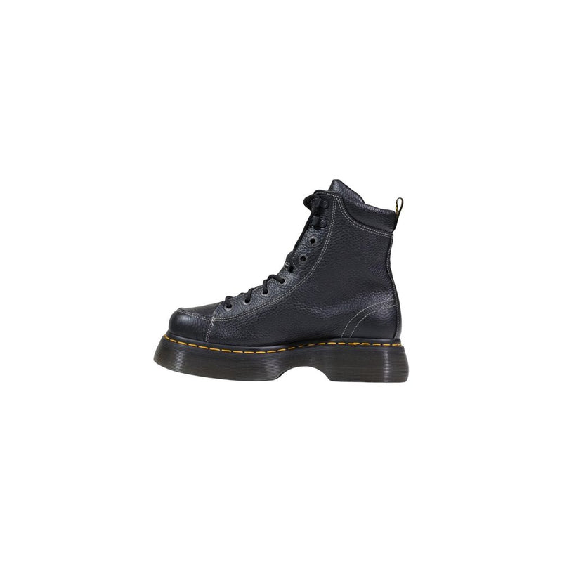Dr. Martens Buzz 8i Black Leather Ankle Boots for Women