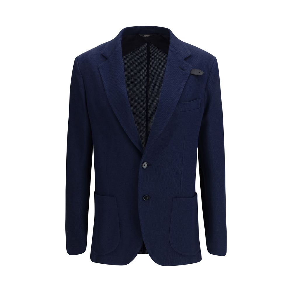 Brioni Black Silk Blazer - Elegance Meets Comfort